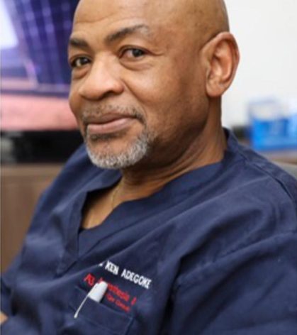 DR Kenneth Adedeji Adetokunbo ADEGOKE IS THE PRESIDENT OF THE FOUNDATION